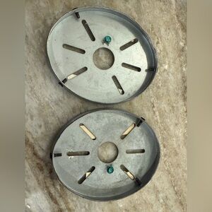 Pair of back plates for Visual Comfort Channing sconces